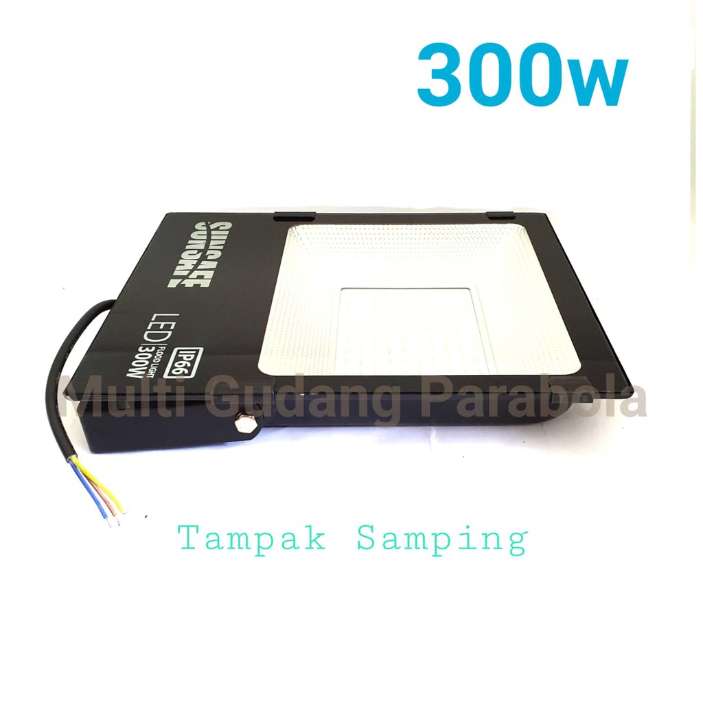 Sunsafe Flood Light 300 watt LED Sorot Lampu sorot super murah