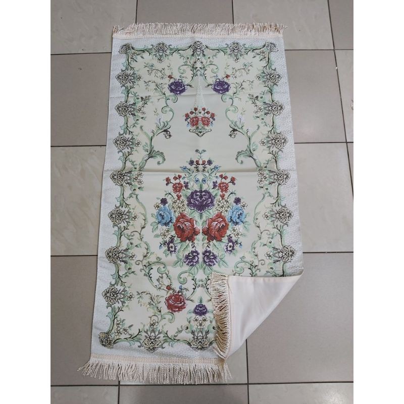 sajadah premium genova motif firdav turkey /sajadah seserahan