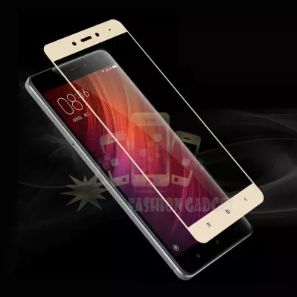 Tempered Glass Xiaomi Redmi 5A Full Colour Bagian Depan / Anti Gores Kaca / Screen Protector Guard