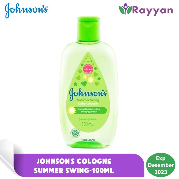 Johnson's Cologne Summer Swing 100 Ml Harum Wangi  | Parfum Bayi Johnson's | Parfum Cologne Bayi