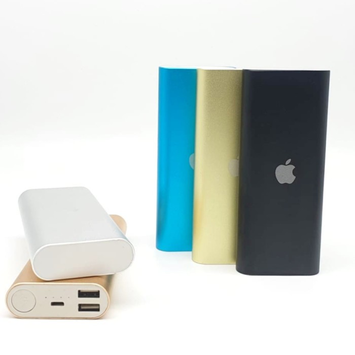 Power Bank /  PB  Real Capacity 16.000 mAh Bahan Metalic