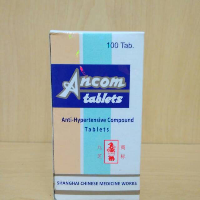 Ancom Tablets/ Fu Fang Jiang Ya Pian -  Obat Darah Tinggi