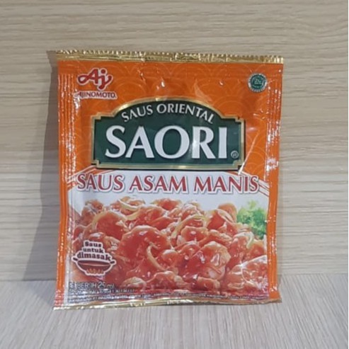 

Saori Saus Asam Manis 25 ml - Sachet