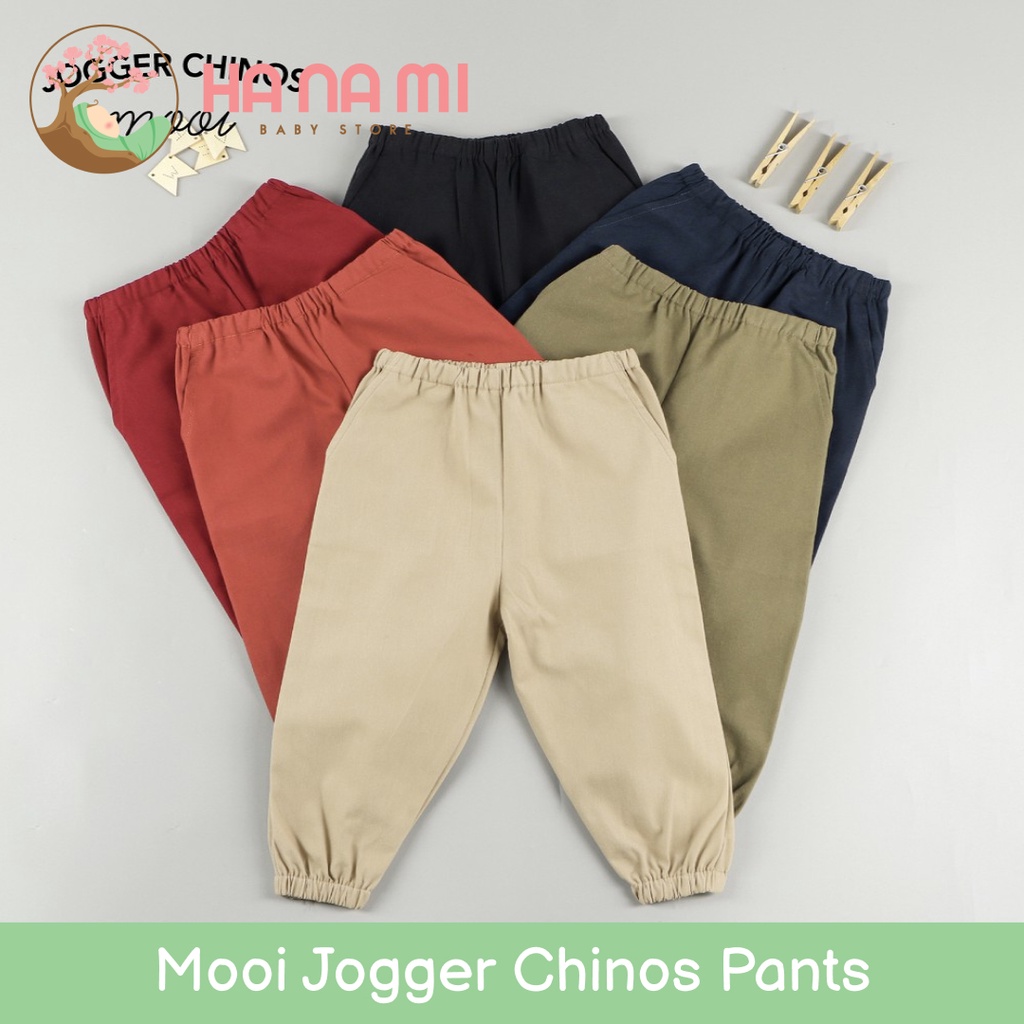 Mooi Jogger Chinos Pants (Celana Jogger Anak)
