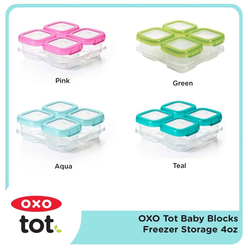 OXO Tot Baby Blocks Freezer Storage 4oz