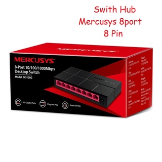 Mercusys MS108G 8-Port 10/100/1000Mbps Desktop Switch Hub