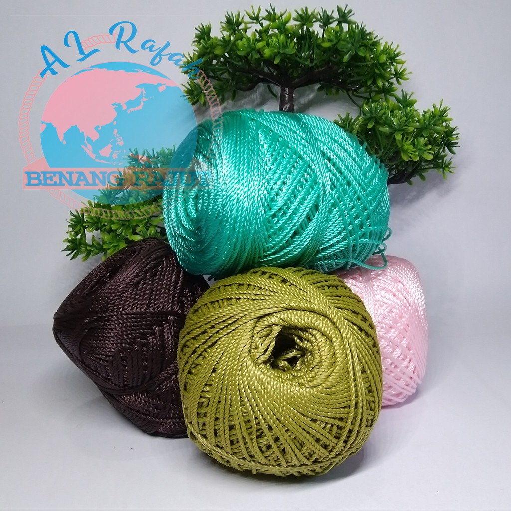 ALRAFAH - ( Katalog PREMIUM ) Benang Rajut  Nilon PP / Polypropylene/ Polypropylene D27