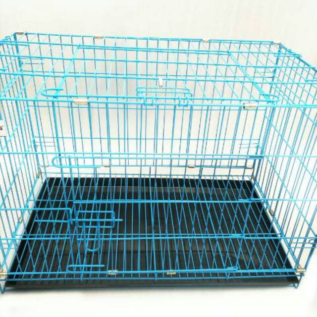 KANDANG RODA  75cm x 45cm / kucing anjing marmut rabbit kelinci /  pet cage