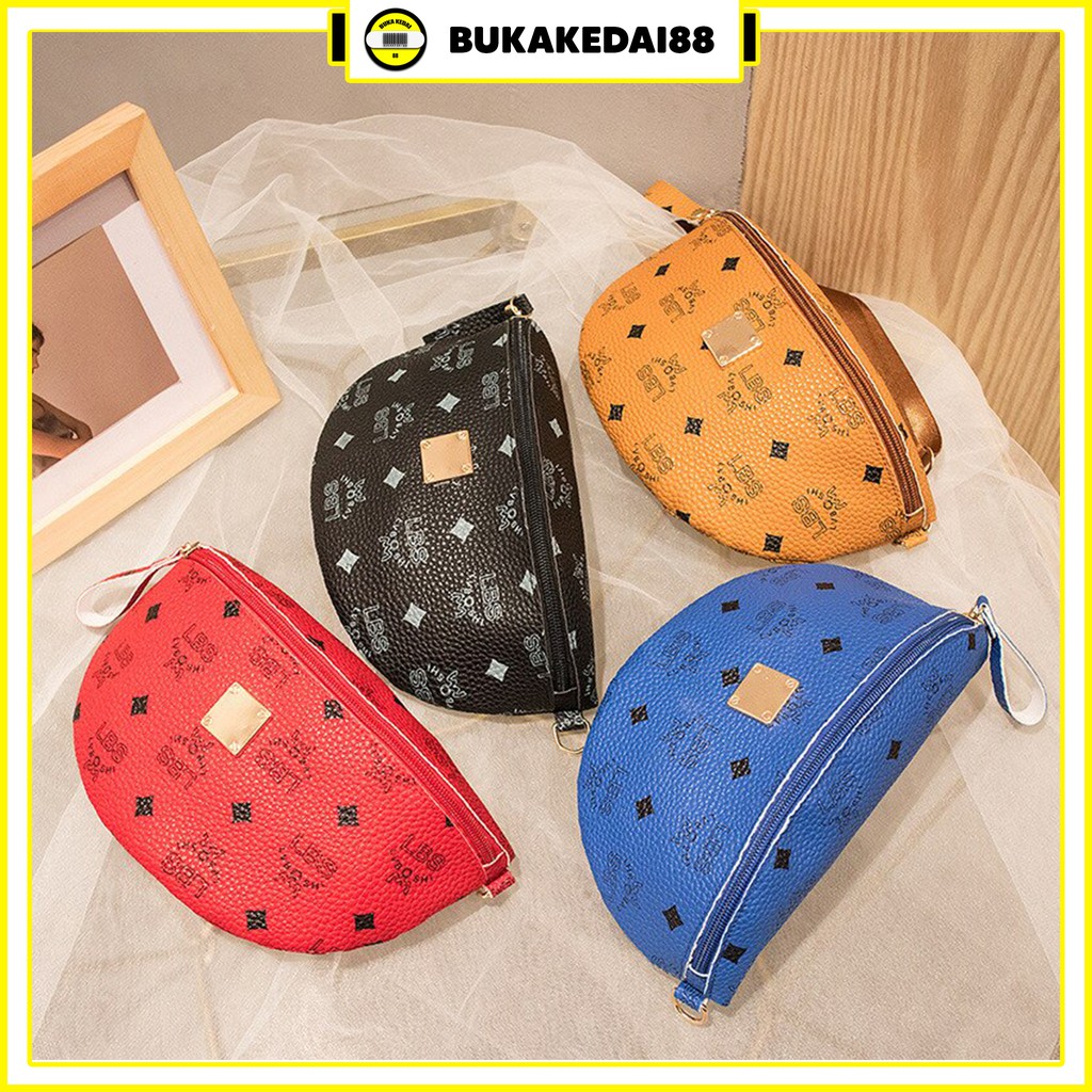 Bukakedai88 Tas Waistbag LBS IMPORT KOREA Tas Selempang Wanita tas pinggang