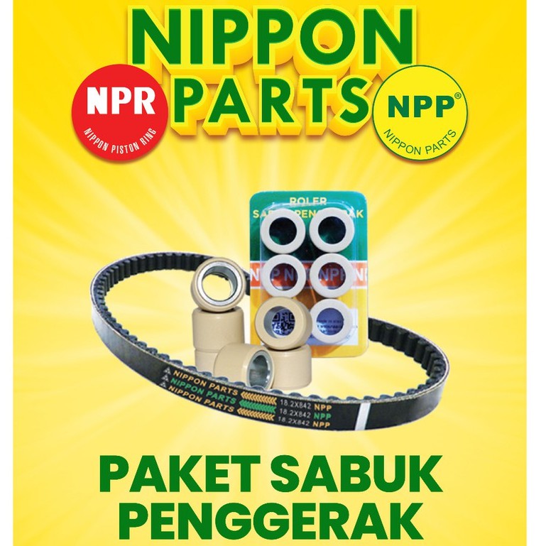 VANBELT KIT / PAKET SABUK PENGGERAK MIO J NPP