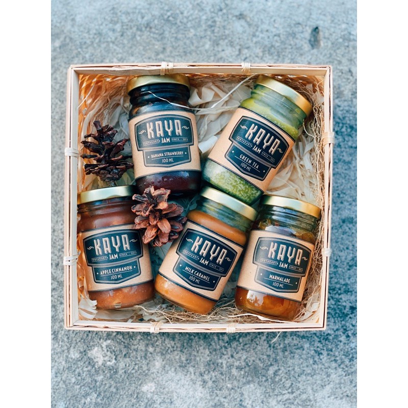 

Kaya Jam Banana Strawberry/Marmalade/Milk Caramel/Apple Cinamon/Greentea