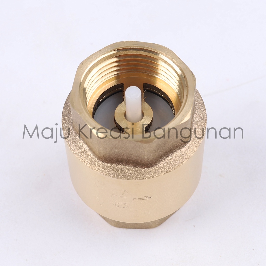 Tusen Klep Soligen 1 Inch Kuningan Tosen Tossen 1&quot; Inci In Foot Klep Valve Brass Otomatis Pompa Air