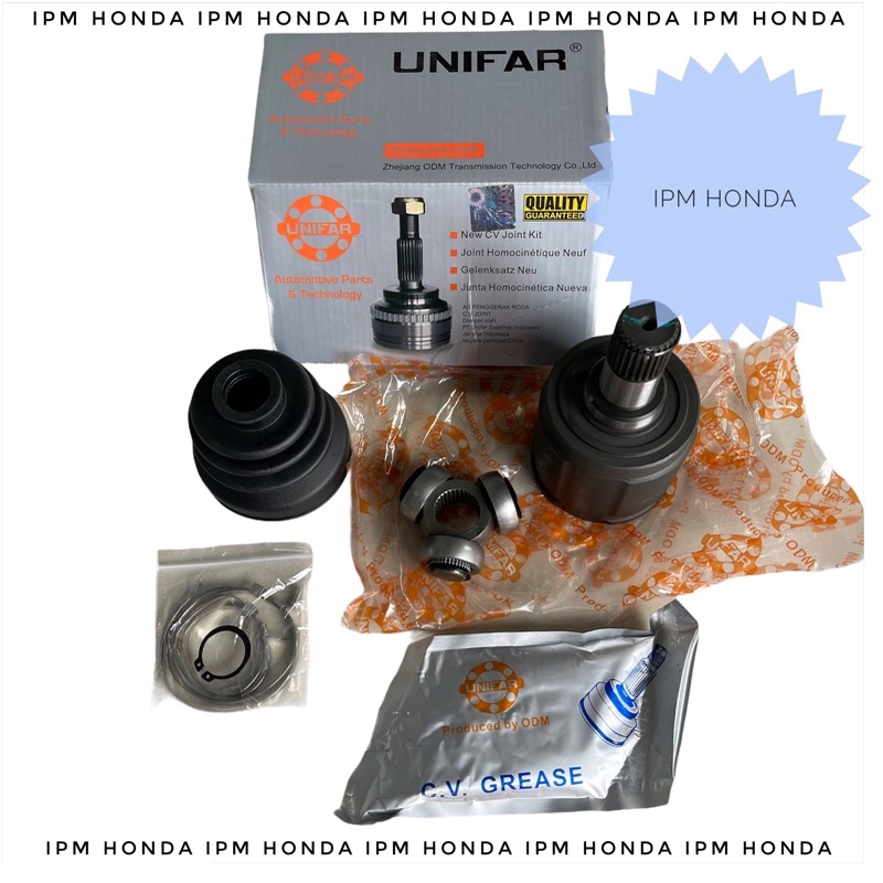 Cv Joint As Roda Dalam Kanan Honda Accord Maestro 1990-1993 Cielo 1994-1997 Crv GEN 1 2000 2001