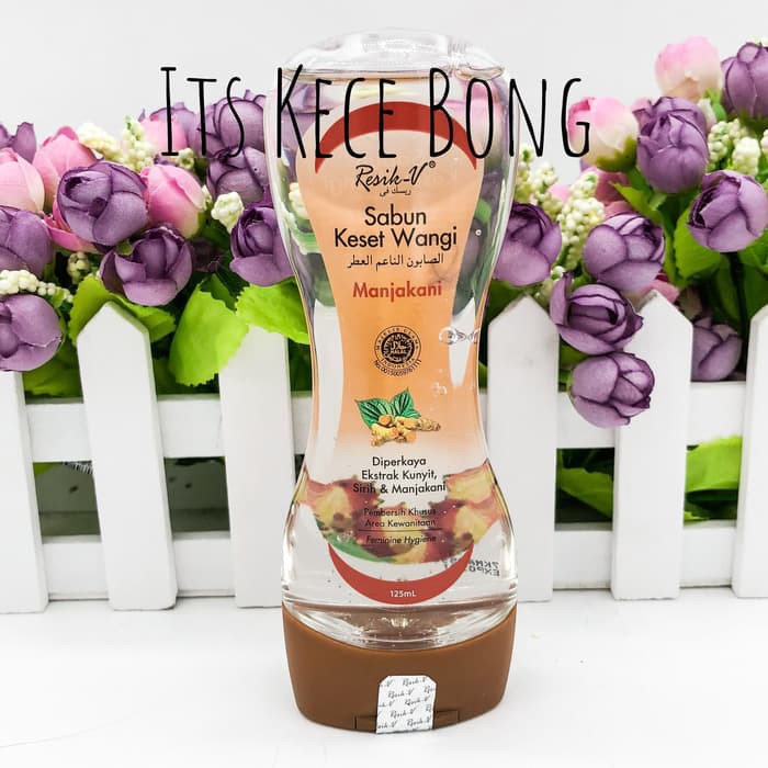 Resik V Sabun Keset Wangi 125 ml Manjakani