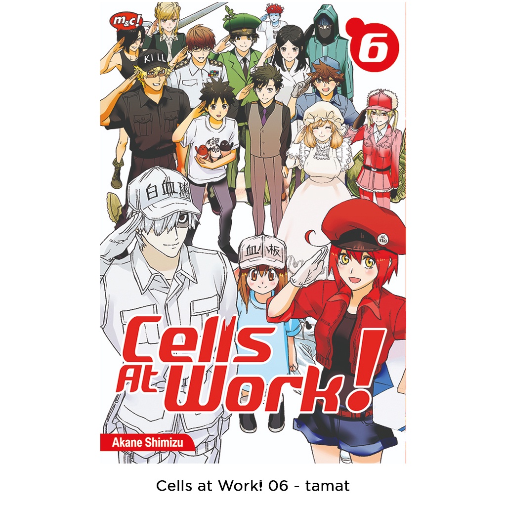 Gramedia Bali - Cells at Work! 06 - tamat