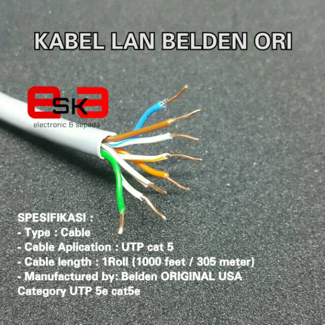 Kabel LAN Belden Ori