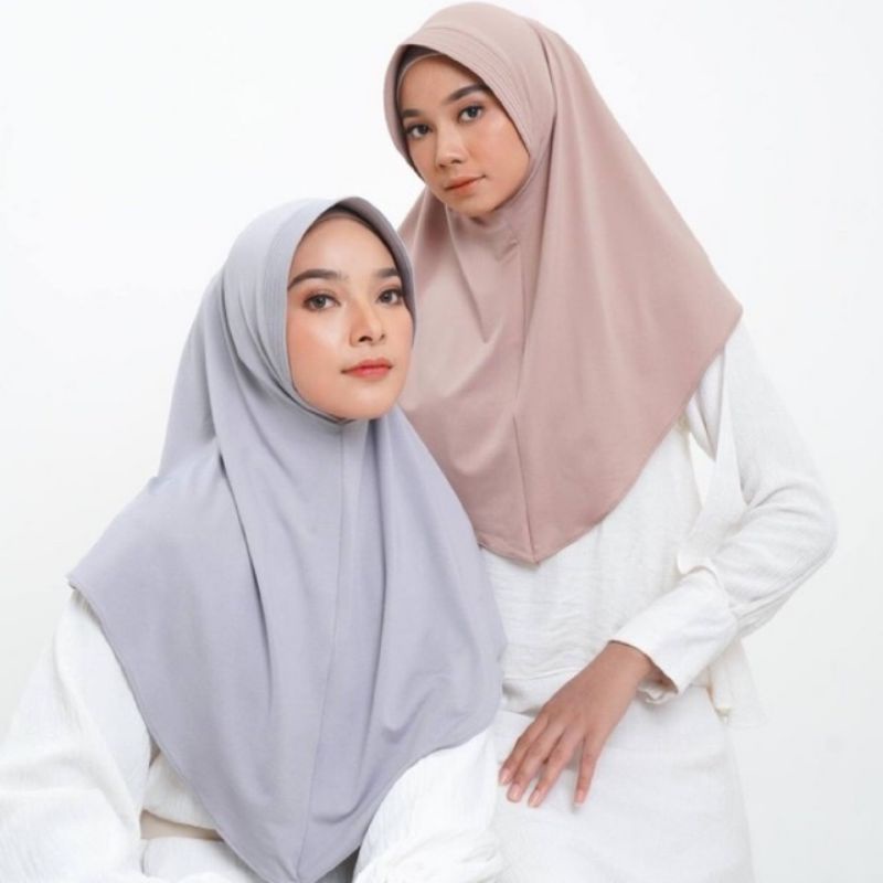 JILBAB SIMPLE PET JERSEY / BERGO HAMIDAH / SIMPLE PET ANNINDYA