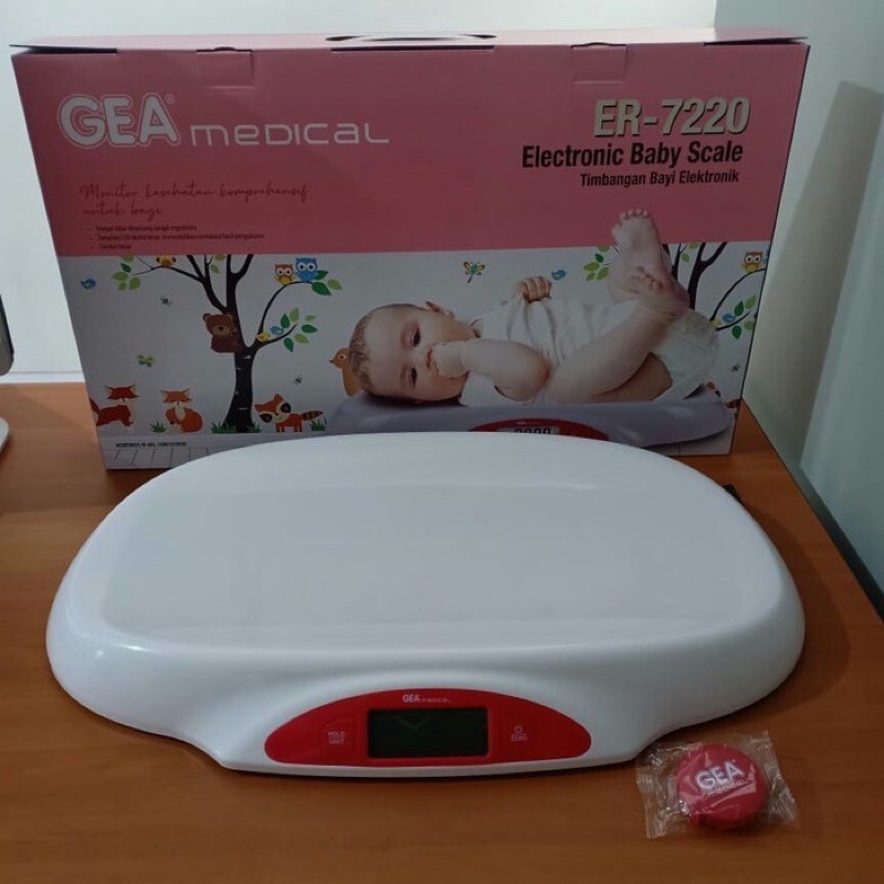 Timbangan Bayi Digital GEA ER 7220 / Electronic Baby Scale ( FREE BUBLE WRAP )