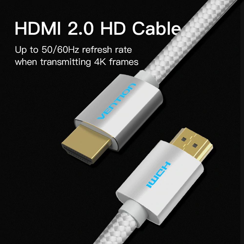 KABEL HDMI VENTION COTTON BRAIDED 1.5m AABIG