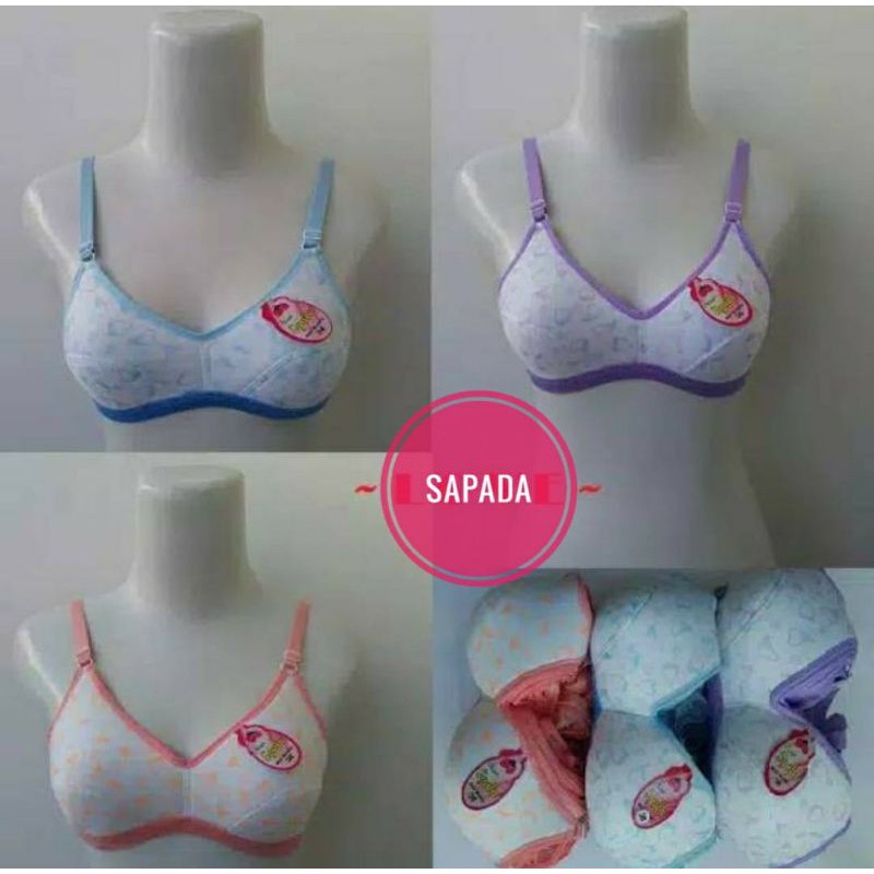Bh Remaja / Bra Remaja / Bra Cewek /BH Wanita Lusinan Cup Kecil/ Bra Tanpa Kawat Grosir