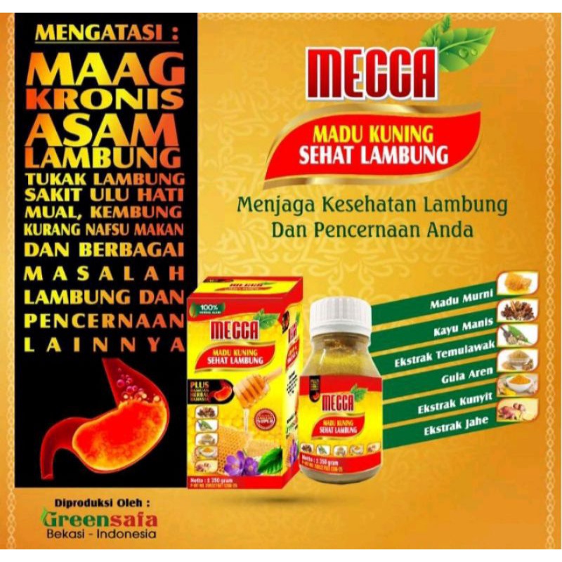 

Madu Kuning Mecca 350 Gram