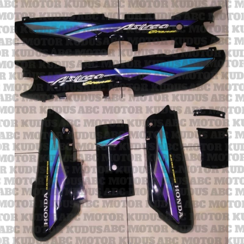 body set honda astrea grand sabit tahun 96 stripping biru astrea legenda 96