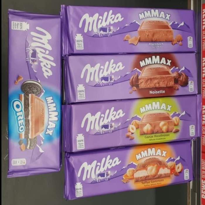 

MILKA CHOCOLATE COKLAT 300 GRAM JERMAN READY STOCK