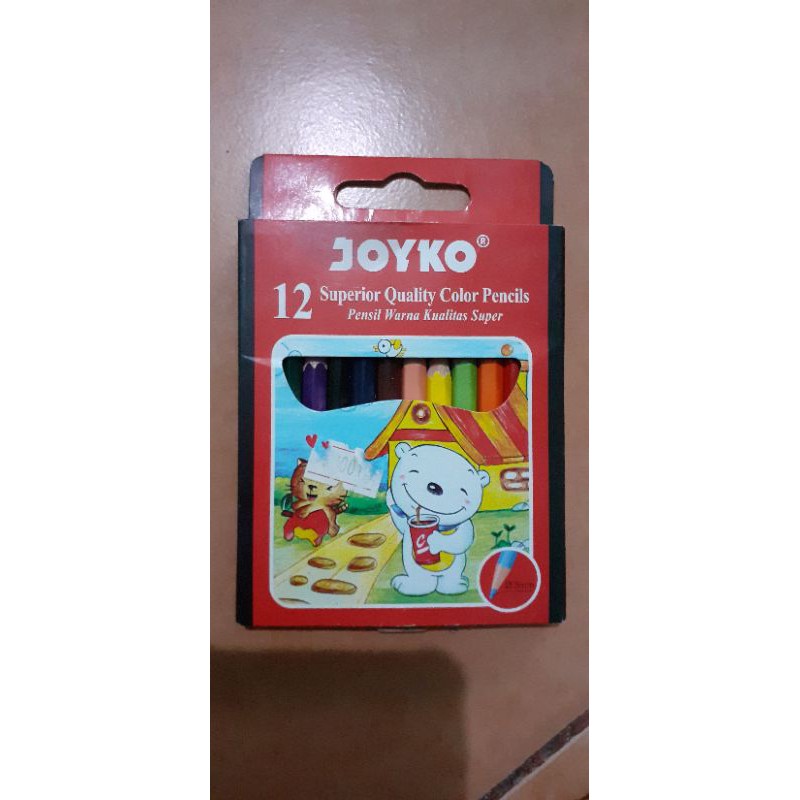 

pensil warna joyko isi 12