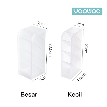 

tempat alat tulis pensil kosmetik stand organiser Serbaguna Portable