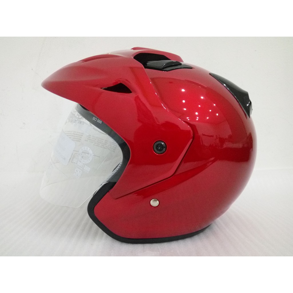 Ganz Helm / Helmet X28 Polos Red magnum VT L