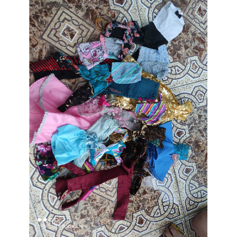 paketan baju barbie take all