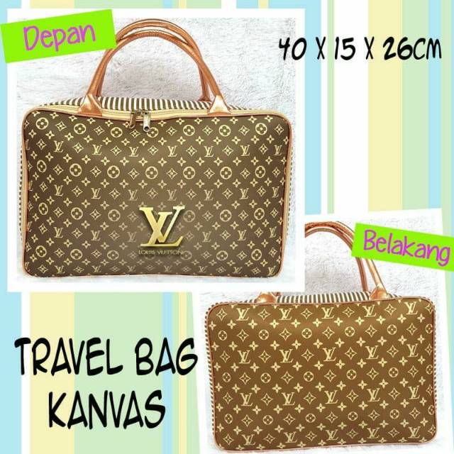Travel bag kanvas LV
