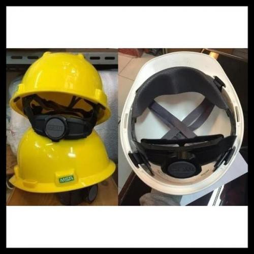 Helm Safety Proyek MSA V Gard Ori Fastrack Helmet