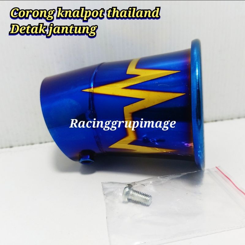 Corong Knalpot Petir