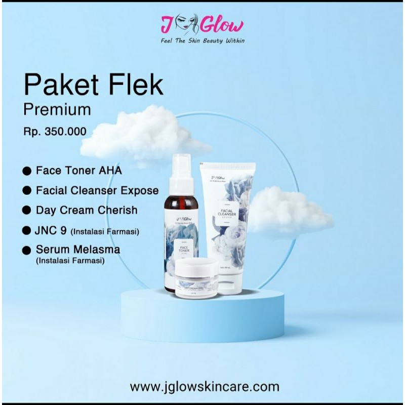 Paket flek premium Jglow