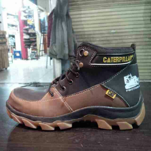 Sepatu Caterpillar caterpillar caterpillar caterpillar caterpillar ninja safety kulit (realpict)