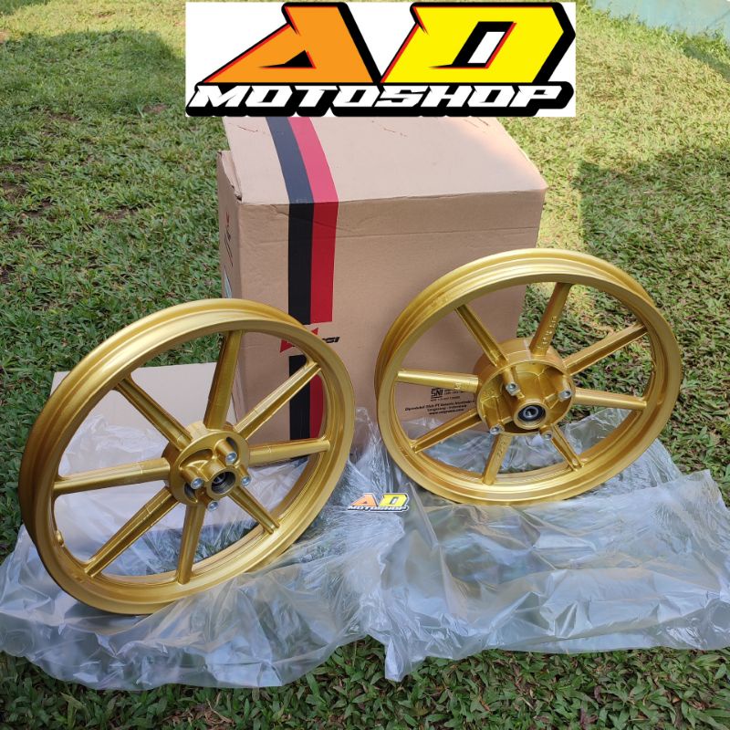 velg rossi dragon ninja r&rr 185&215 17 original