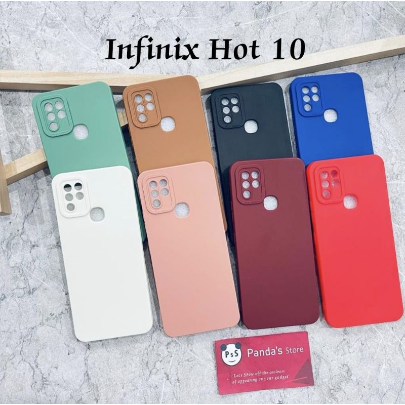 Softcase Pro Camera Infinix Hot 10 Candy Case Full Color 3D Silikon TPU