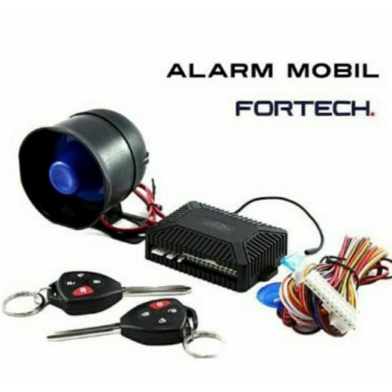 Alarem MOBIL universal pengaman kendaraan alarem remote kunci Lipat