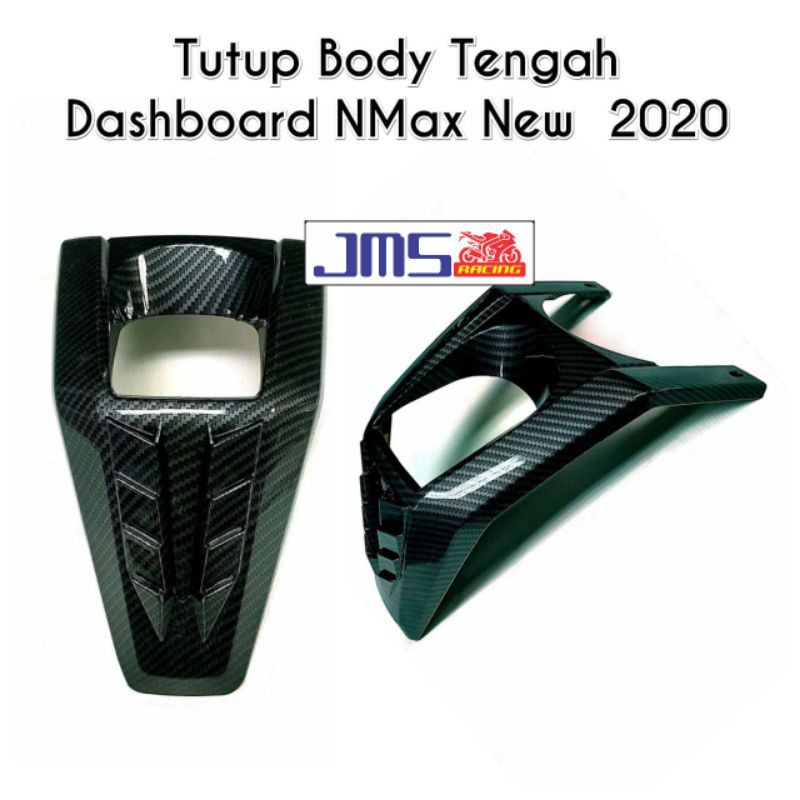 cover tutup bodi tengah dashboard kunci kontak carbon yamaha nmax new 2020 nemo dan zoro pnp