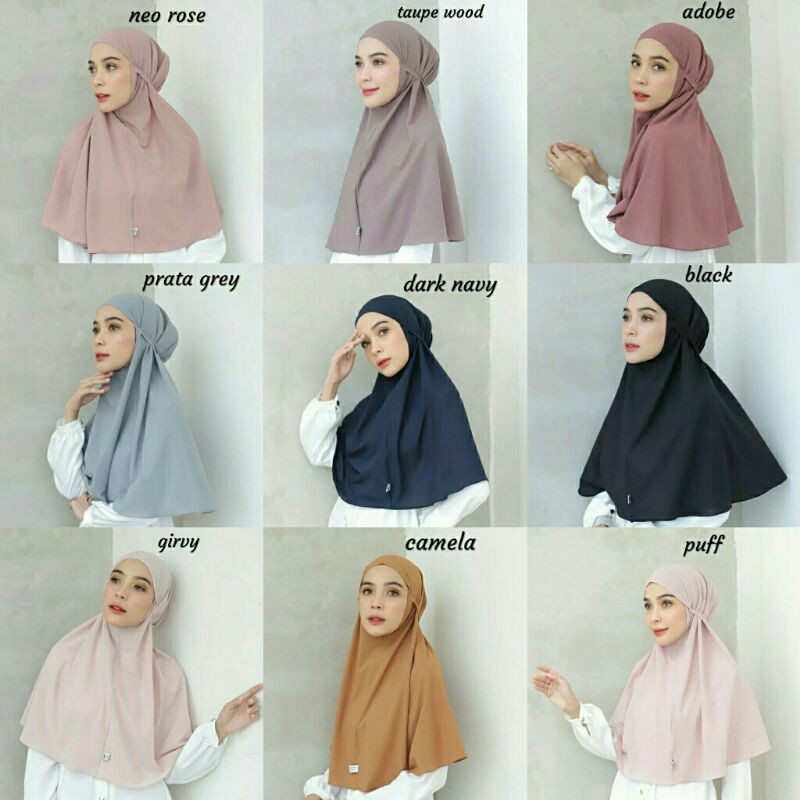 Aysha Instan by Arascarf Hijab/Jilbab Bergo