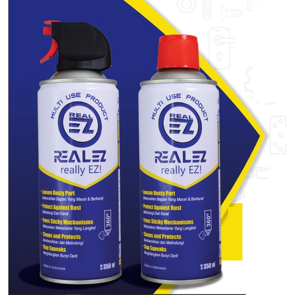 RealEZ Multi Use Product 350 ml STANDARD - Minyak Pelumas, Pelicin