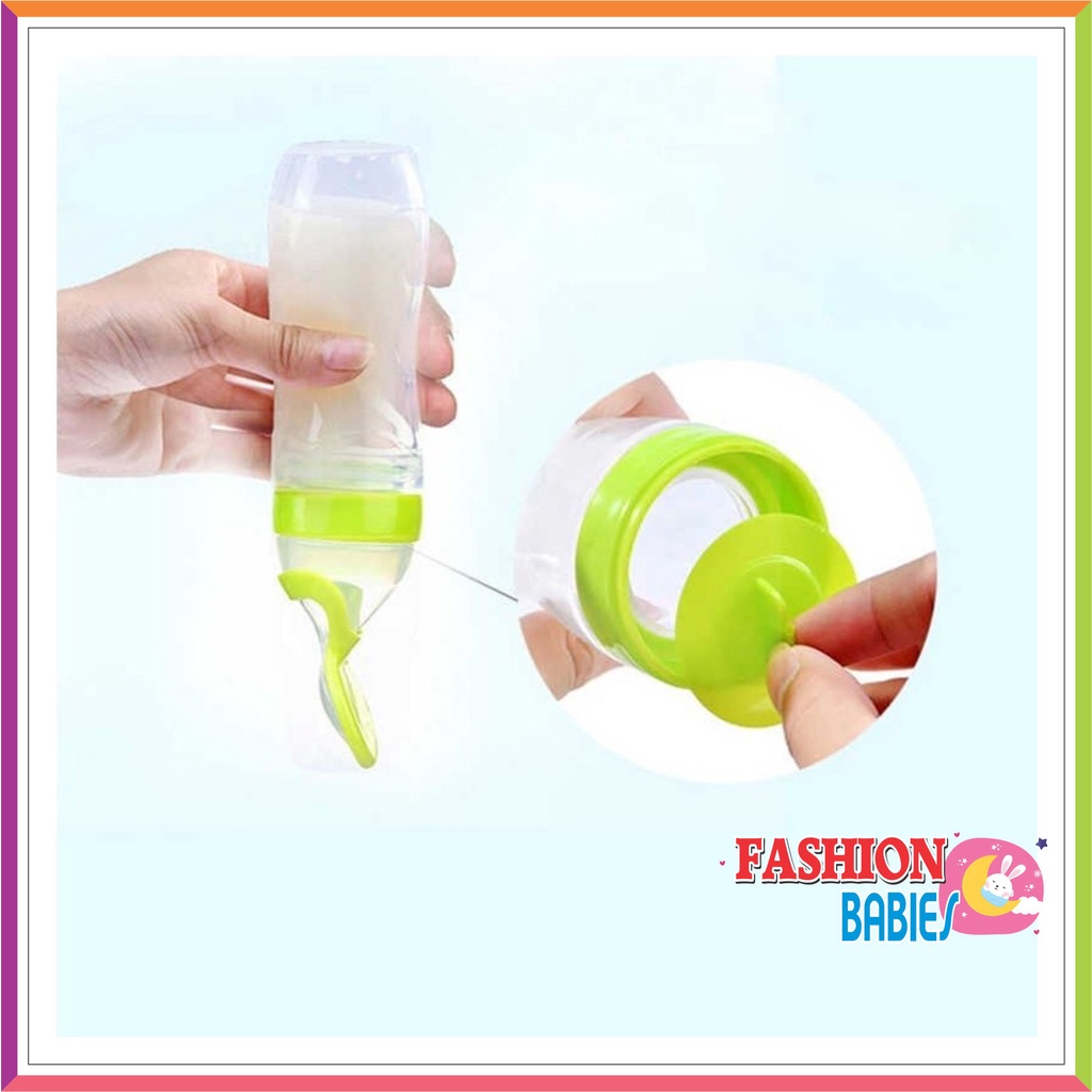 SENDOK BOTOL SILICONE | SENDOK BOTOL MPASI | BABY FEEDER SILICONE ❤ Fashionbabies ❤