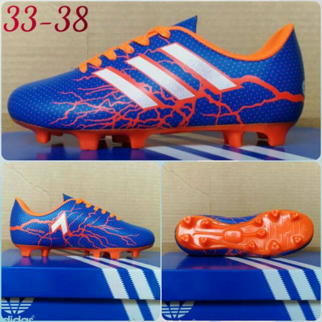 Sepatu bola anak sepatu bola junior sepatu bola adidas x tech 33-38