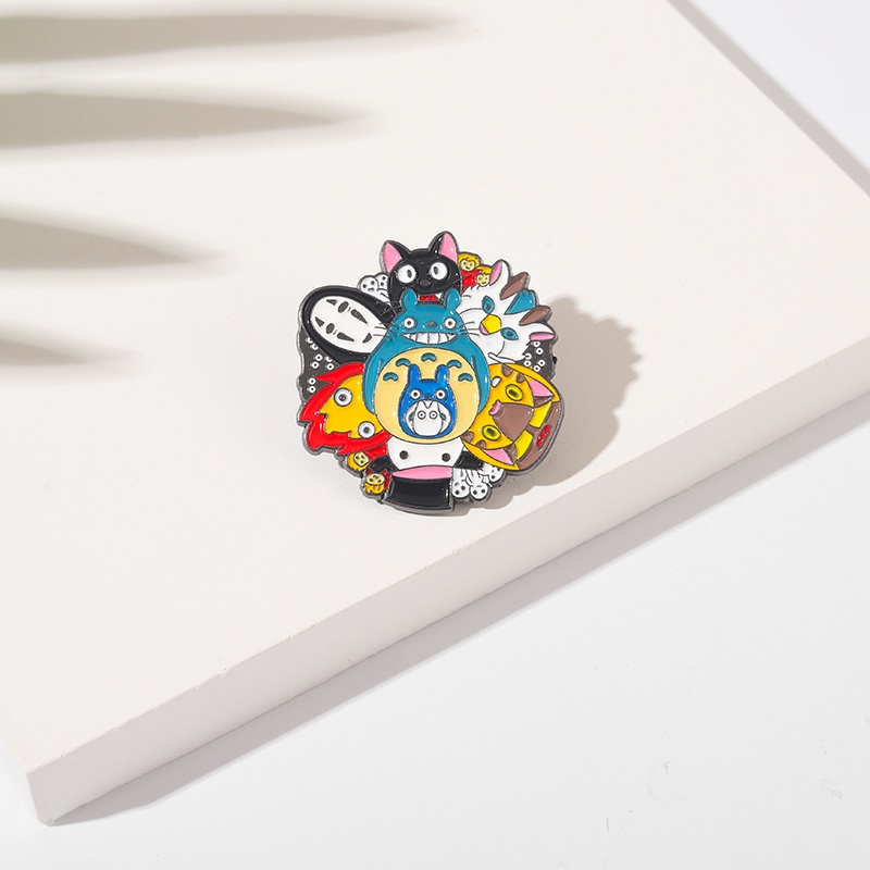 Bros Pin Enamel Desain Karakter Kartun Anime Untuk Koleksi Tas Ransel