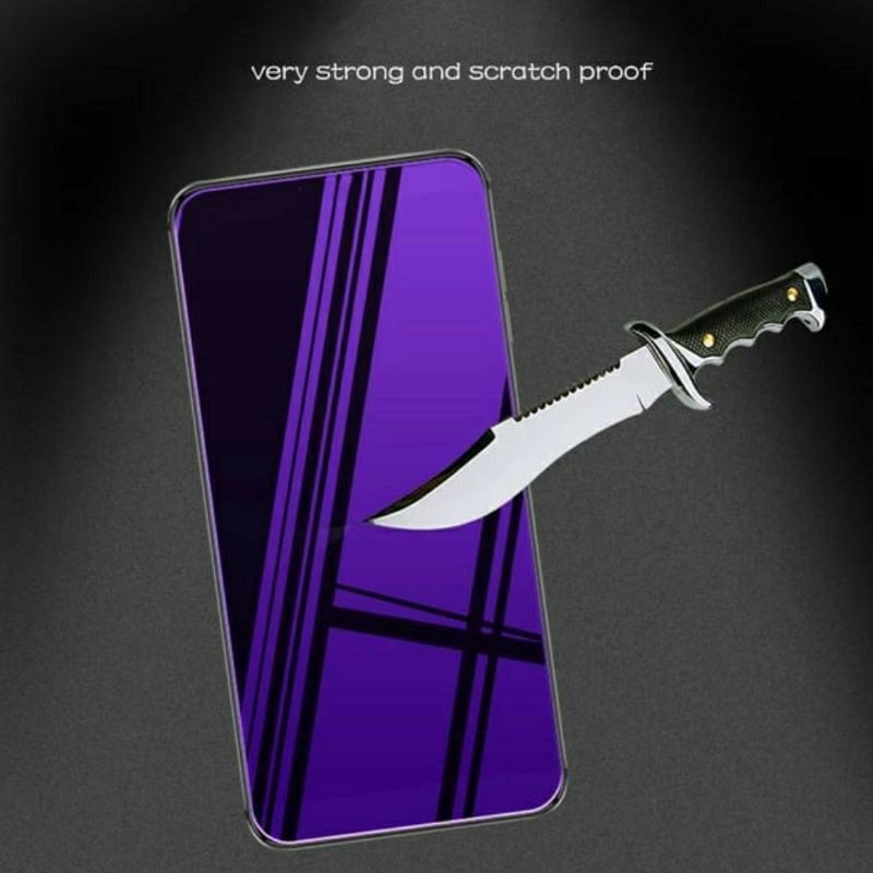 Oppo A74 A54 A53 A33 A92 A52 Temper Glass Anti Blue Light Anti Radiasi Mata Screen Guard Protector