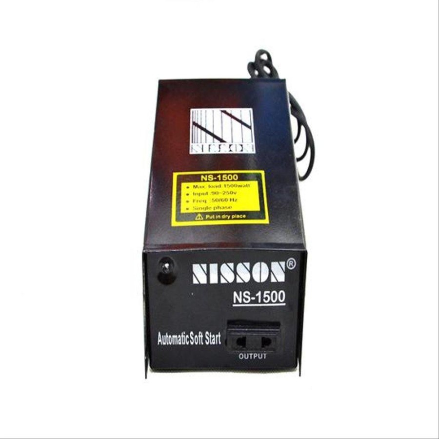 Nisson NS-1500 Watt - Automatic Soft Start -Stabilizer