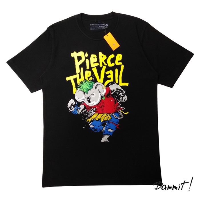 Kaos Pierce The Veil - Hitam