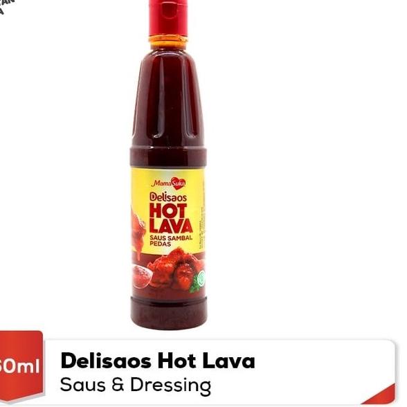 

✦ Mamasuka Delisaos Hot Lava 260 ml ♠