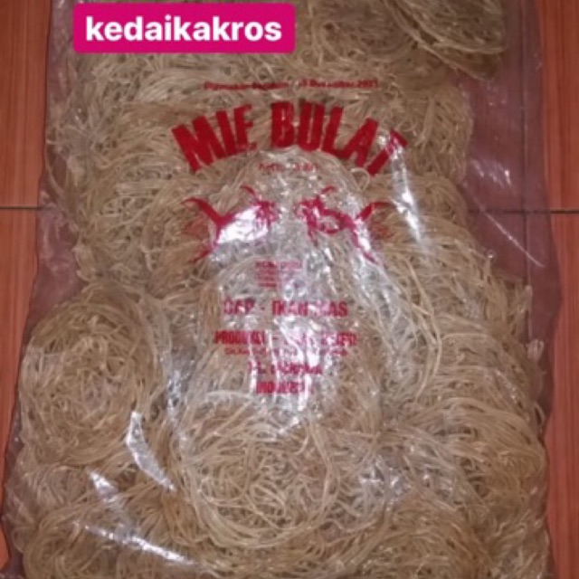 

Termurah !! Kerupuk Mie Bulat Besar / Kerupuk Mie Cap Ikan Mas